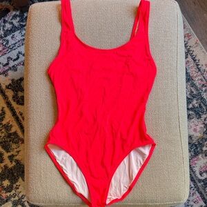 Solid & Striped Vibrant One Piece Swimsuit